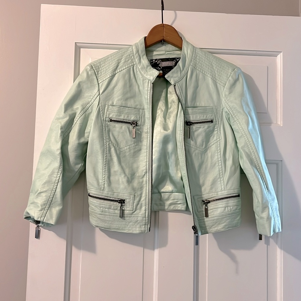 Faux Leather Jacket